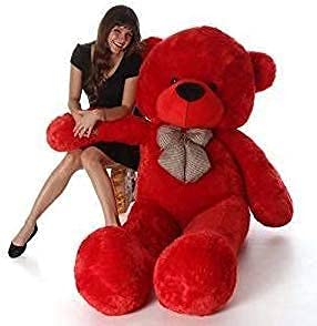 ATIF JIOkard Soft Toys: Ultimate 6ft cuddly Teddy Bear perfect for birthdays, anniversaries, and weddings!