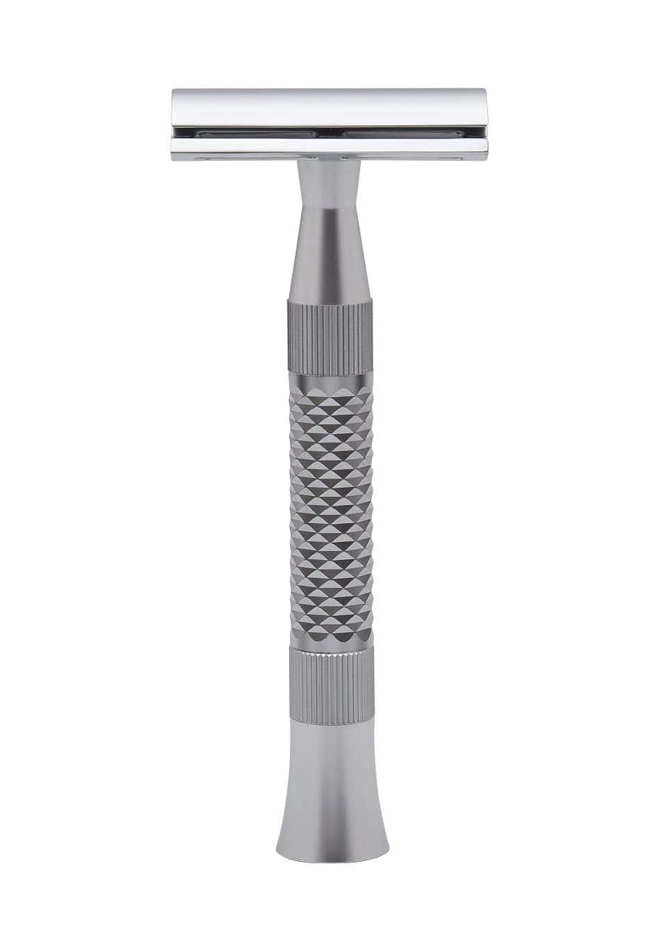 Pearl Shaving Blaze Double Edge Safety Razor for Men - Reusable Metal Razor Made with CNC process | Premium Shaving Razors for Men with Triple Plating| Men's Safety Shaving Razor Kit for Father's Day Gift Option