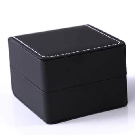 Portable PU Leather Watch Box for Traveling. Ideal for Men and Women. Perfect Gift for Bracelet Watch Jewelry.