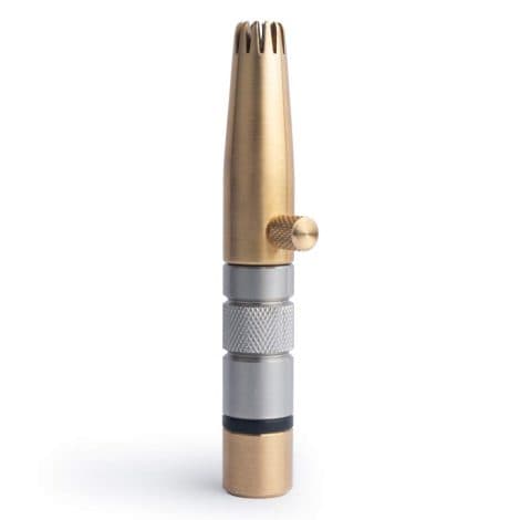 The “Freikugel” by ROYAL is a premium nose hair trimmer for Indian men. Made in Korea, it’s manual, battery-free, waterproof, and painless with a patented mechanism ET-32, crafted from brass and stainless steel.