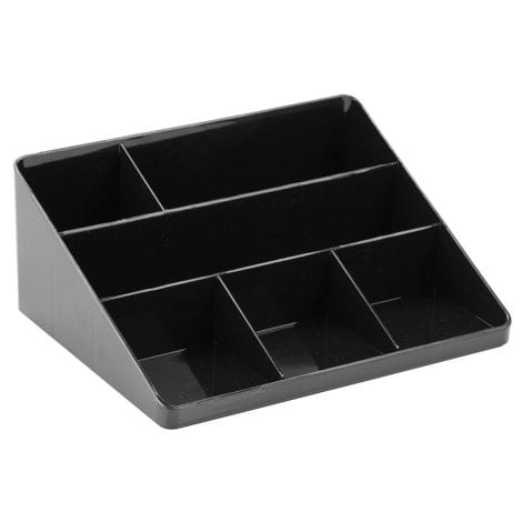 Black InterDesign Desk Organizer – Perfect for storing mail, pens, markers, highlighters and tape in your office.