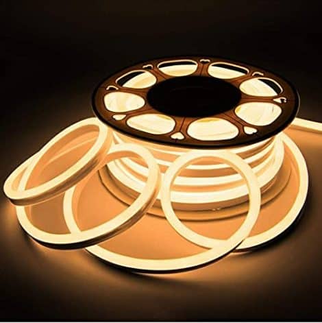 Khodiyar Online Store presents a waterproof, flexible LED strip light (Warmwhite -20 Meter) for Diwali and Christmas decorations.