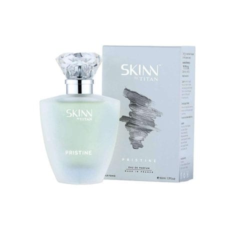 Titan’s Skinn Pristine Perfume, 50ml, specially crafted for elegant Indian women.