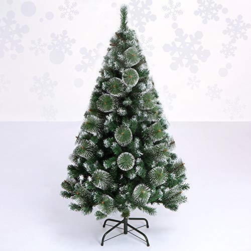 om tech enterprises Christmas Tree 7 Feet Snow Pine Christmas Tree Xmas Tree | Hand Made Xmas Tree Decorations | Xmas Decorations Tree 7 FT