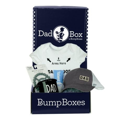 “Special gift set for expecting fathers: Bump Boxes for New Dads-to-be.”