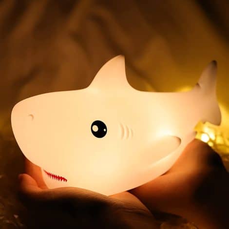 SAJANI Charming Silicone Night Lamp, 7 Color Changing Light for Kids Bedroom, Perfect Gift for Toddlers.