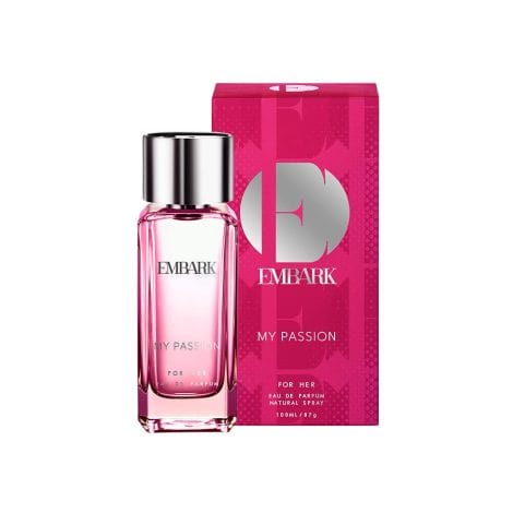 EMBARK Fragrances for Indian Women – Captivating, persistent scent for all-day freshness; Floral, woody, musky aroma (100ml).