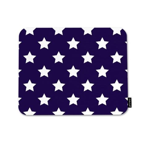 Get the stylish and ergonomic Beabes White Stars Mouse Pad for a comfortable computing experience.