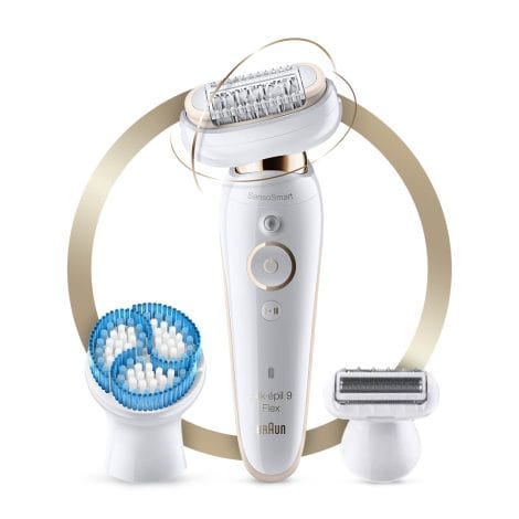 Braun Silk-Epil 9 Flex 9-010 Epilator for Women: Gentle hair removal, secure grip, and versatile design for Indian consumers.