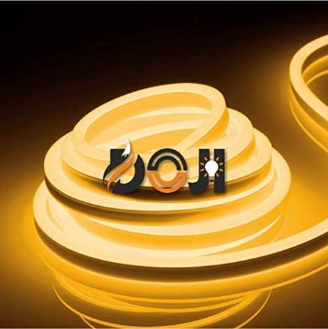 DOJI LED Neon Strip Rope Light for Festive Decoration in India: Waterproof, Flexible, and 50 Meters long (Warmwhite).