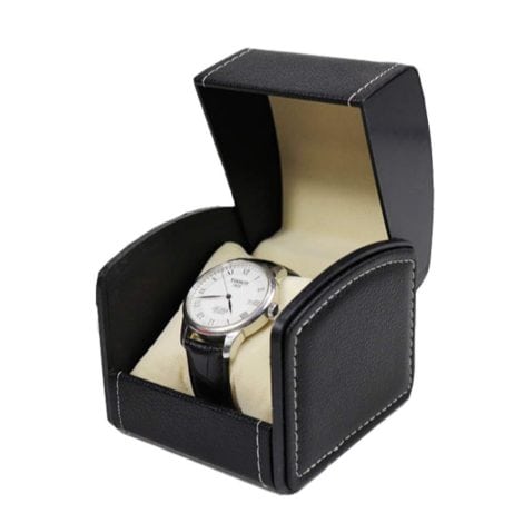 NuAngela Watch Case in Black, a stylish and practical accessory to store and display your watches. Perfect for gifting!