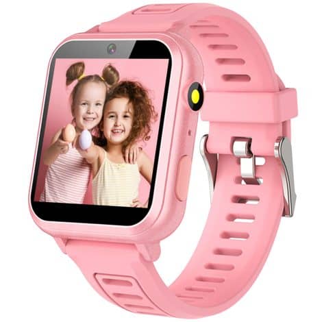 Gift your 5-12 year old with a Wiszodet Smart Watch! It has a touch screen, camera, games, and more! Perfect for boys and girls aged 7-10.