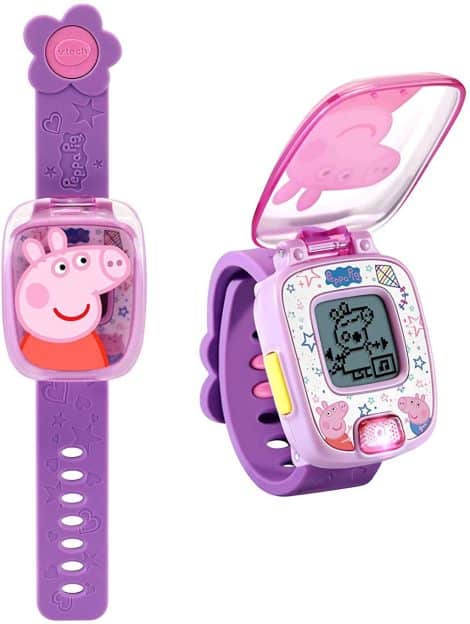 VTech Peppa Pig Learning Watch in Purple – The perfect educational accessory for kids, available now.