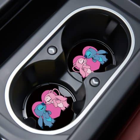 2 Pack Funny Cartoon Car Cup Coasters – Perfect Decor for Your Automotive Cup Holder. Available for Gifts.