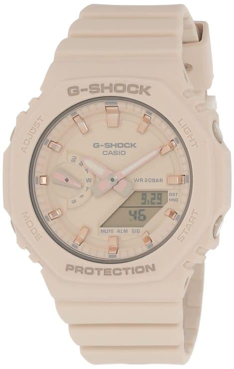 Casio G-Shock Women’s Pink Dial Watch, Analog-Digital, for the stylish Indian lady. (G1109)