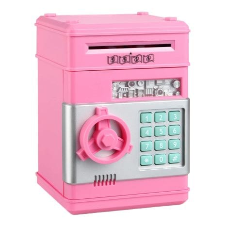 Honeystar Electronic Piggy Banks, a perfect birthday gift for Indian kids aged 8-12, available in A-Pink.