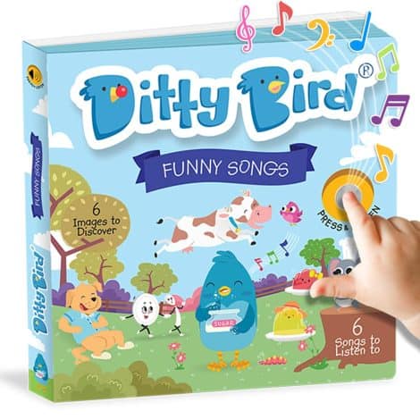 Ditty Bird Musical Books – Enjoyable Nursery Rhyme Book with Sound for 1 to 3-year-old Indian toddlers.