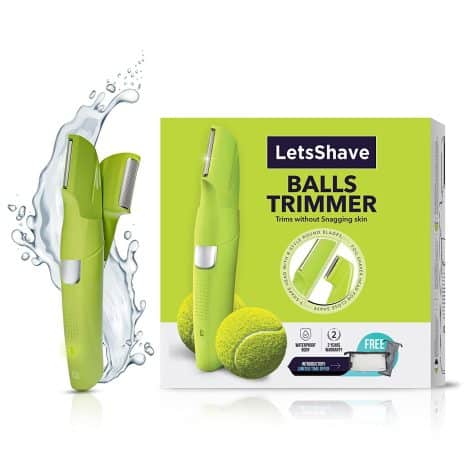 Introducing our waterproof, long-lasting LetsShave Men’s Trimmer, perfect for grooming during Diwali festivities. Includes accessories and travel bag.