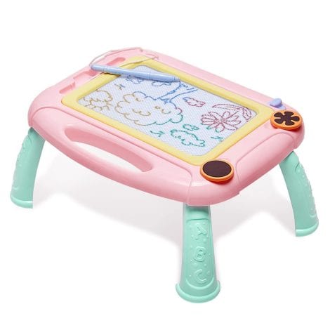 Matesy Magnetic Drawing Board is a perfect 1-2 year old girl’s gift, a creative doodle pad.