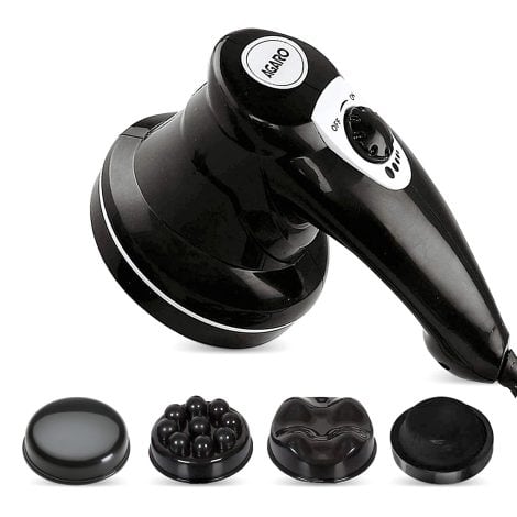 AGARO’s portable electric massager relieves pain and relaxes your body with adjustable speed settings. Ideal for Indians.