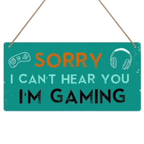 Gaming Room Decor for Indian Gamers. Funny gifts for Fathers Day, suitable for living room and bedroom.