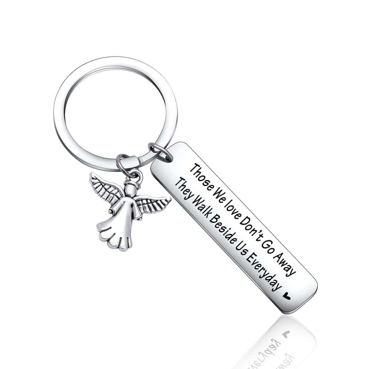 Keytells mom Memorial gift Dad Memorial gift Sympathy Jewelry Sympathy Keychain Bereavement Jewelry Loss of Loved One Gift mother Memorial Jewelry Loss of grandma Gift Loss of uncle Gift (Everyday Keyring)