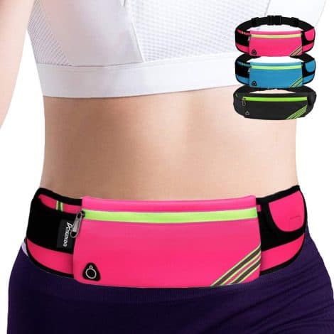 AIKENDO Gift for Women – Waterproof Fanny Pack for Running, Hiking, and Traveling, ideal for iPhone and Samsung.