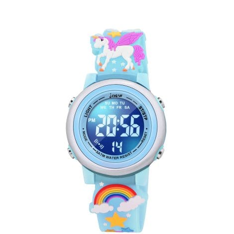 VAPCUFF Cartoon Watches are perfect gifts for Indian girls aged 3-10. They’re waterproof with an alarm feature.