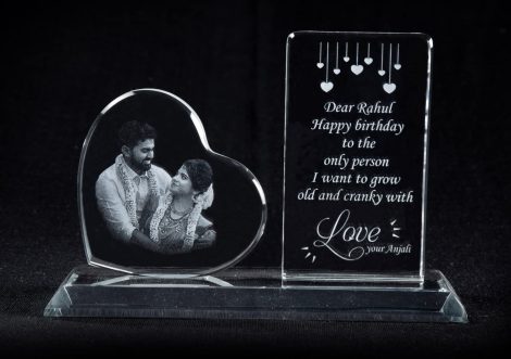 CrazzyGIFT.com offers unique, personalized gifts for husbands like customized 3D photo crystals with LED lights. Perfect for anniversaries.