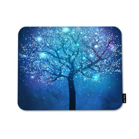 Get the enchanting Beabes Magic Tree Mouse Pad with a non-slip rubber base for your computer. Perfect for Indians!