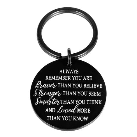 Quirky Keychains for all – a unique present for birthdays, Christmas, graduations, and family members. Cute car accessory!