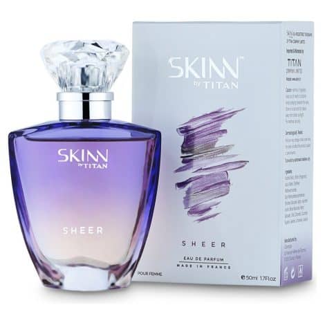 Titan Sheer Perfume for Women, 50ml – A delicate fragrance by Skinn designed for Indian women.