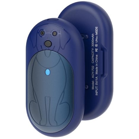 Electric Hand Warmer, 2 Packs with 6400mAh, Provides 16-Hour Warmth. Perfect for Camping and Gifting, suitable for all.