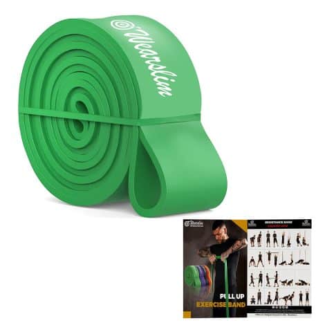 Get in shape with the Wearslim Pull Up Assist Band – perfect for strength training and home workouts!