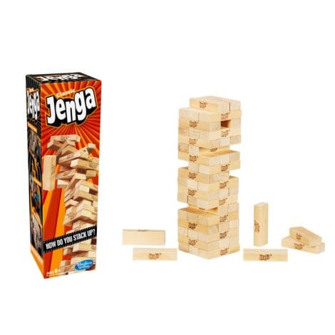 Get your kids the exciting Hasbro Gaming Jenga Tower Game for a fun-filled Christmas experience! Perfect Xmas gift!