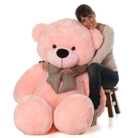 Soft and cuddly 3 feet Teddy Bear, a perfect birthday gift for girls or a special couple.