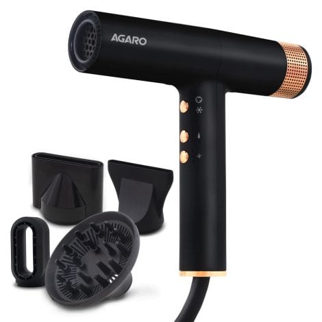 AGARO BLDC Professional Hair Dryer – High-speed ionic technology with powerful motor for quick drying at home or salon.