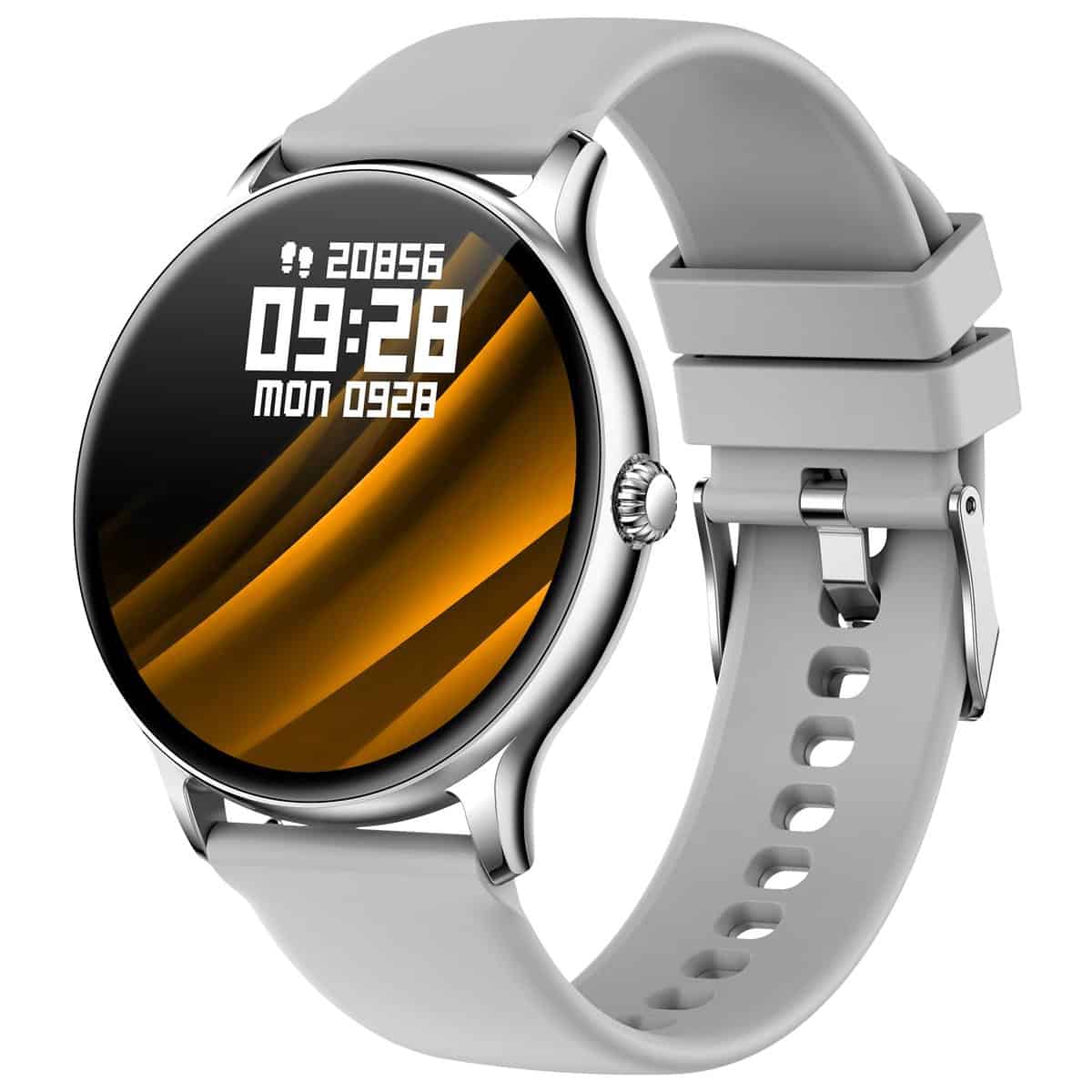 Fire-Boltt Phoenix Smart Watch with Bluetooth Calling 1.3",120+ Sports Modes, 240 * 240 PX High Res with SpO2, Heart Rate Monitoring & IP67 Rating (Silver Grey)