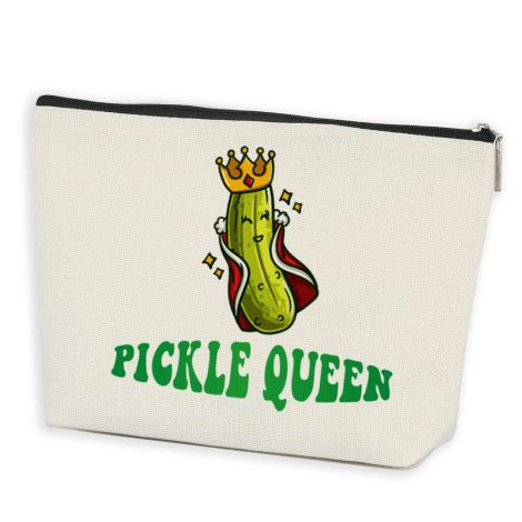 Azteoiz Pickles Gift Set: Spice up your celebrations with a special pickle-themed Makeup Bag for ladies!