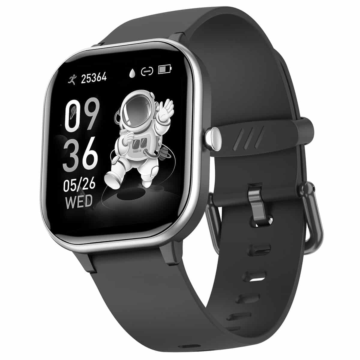 ZURURU Kids Smart Watch for Boys Girls Teens Gifts Idea for 6-14 Years Old, Kids Fitness Tracker Sleep Monitor Step Counter Pedometer Stop Watch Alarm Clock DIY Watch Face Touch Screen