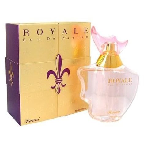 Rasasi Al Dubai Perfumes Royale Spray Perfume – An exquisite fragrance for Indian women, 50 ml.