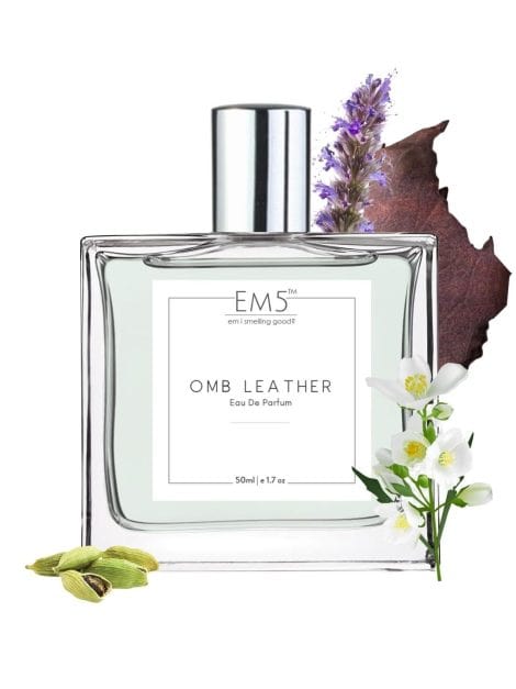 EM5™ OMB Leather Perfume is a long-lasting, powerful fragrance for men and women, ideal as a luxury gift.