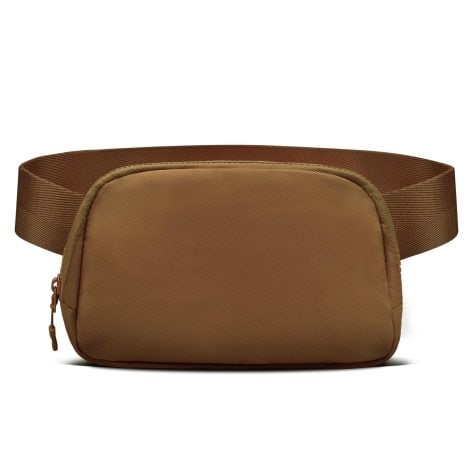 Stylish Coffee Brown Waterproof Belt Bag for Indian Women and Men, Ideal for Travel and Fitness.