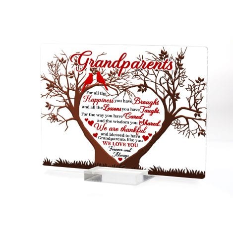 Express love to parents with a heartfelt keepsake: ARTSYWIX Mom & Dad Gifts, an acrylic plaque to cherish forever. Ideal anniversary or wedding gift.