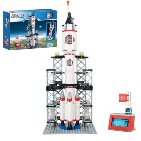 “Creative toy, BRICK STORY City Space Shuttle, with 309 pieces, perfect gift for Indian children aged 6.”