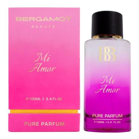 Bergamot Beauté MI AMOR Pure Parfum | 12+ Hours Long Lasting Perfume for Women | Highly Concentrated 100 ML