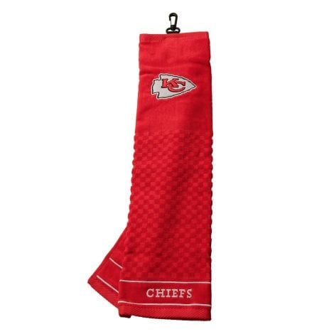 NFL Kansas City Chiefs Golf Towel with Exquisite Embroidery – Perfect for Indian fans!