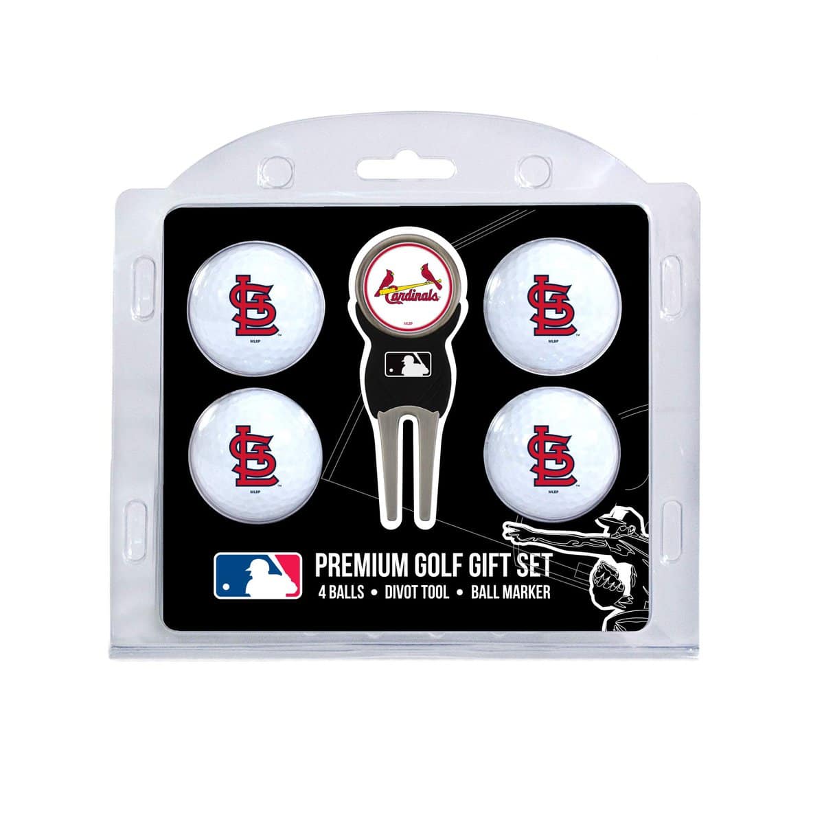 MLB 4 Ball Gift Set