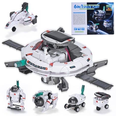 STEM Projects Science Kits for Kids 8-12: Build Your Own Space Solar Robot with Solar Panel. Perfect gift for Indian boys aged 9-12.