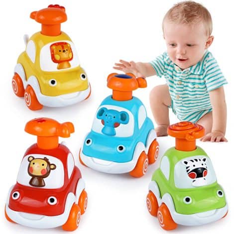 Forest-themed Toy Cars for 1-year-old boys – Perfect 1st Birthday Gift for Indian Toddlers. Fantastic for 12-18 months.